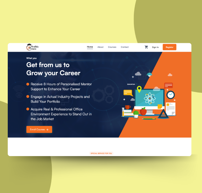 Edu-Tech | E-Learning Management | Web Development